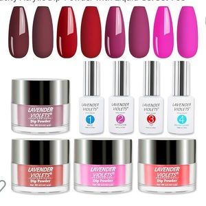Lavender Violets Dip Powder Nail Color Kit